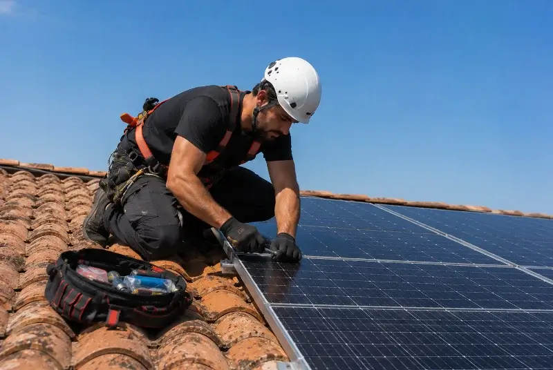 Maintenance et monitoring de panneaux solaires à Roubaix
